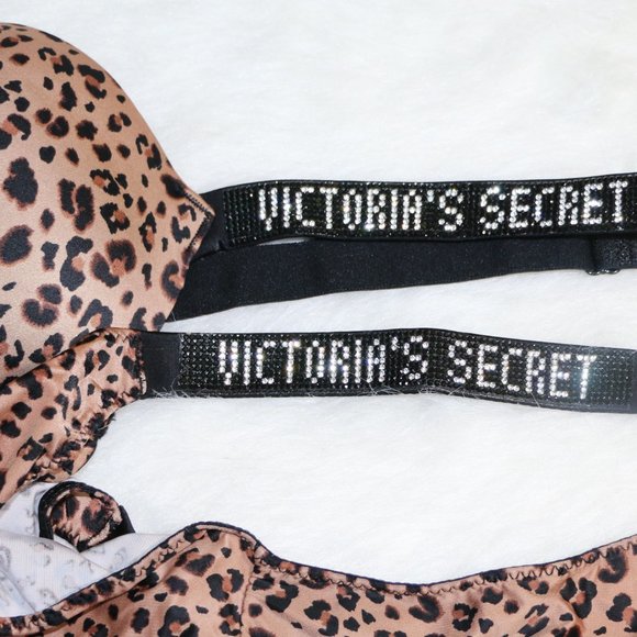 VERY SEXY Rhinestone Cheeky Panties -  Leopard - Picture 3 of 4